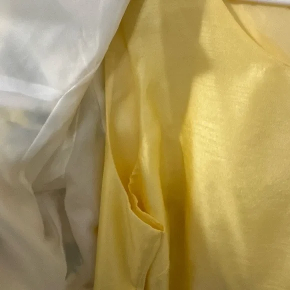 Danillo Women's Floral Midi Dress yellow with floral jacket - Yellow and Green - Picture 8 of 15